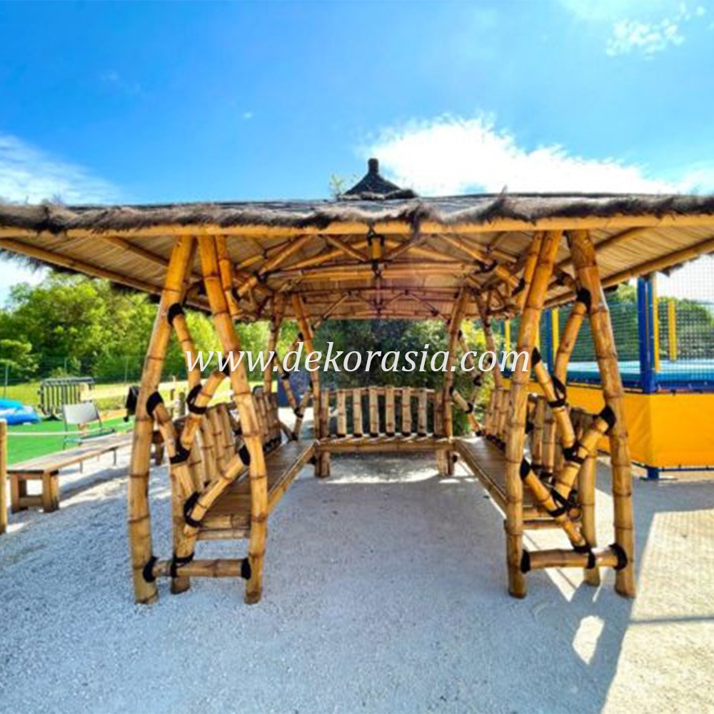 Bamboo Gazebo for Home Garden, Bamboo Gazebo Outdoor