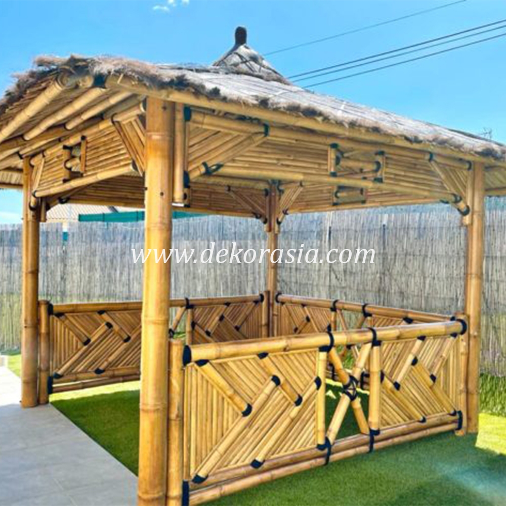 Bamboo Gazebo for Home Garden, Bamboo Gazebo Outdoor